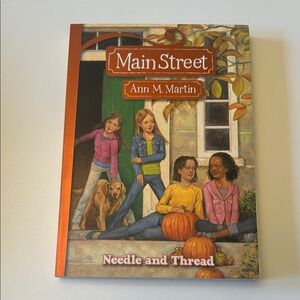 Needle and Thread Book by Ann M. Martin from Main Street series
